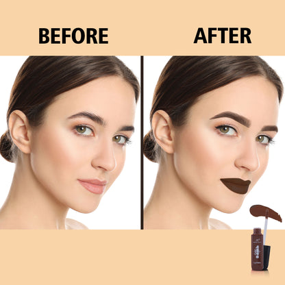 FASHION COLOUR Sweet Bomb Lip Gloss in Terracotta, showcasing the glossy, rich lip color with soft lighting and close-up view.