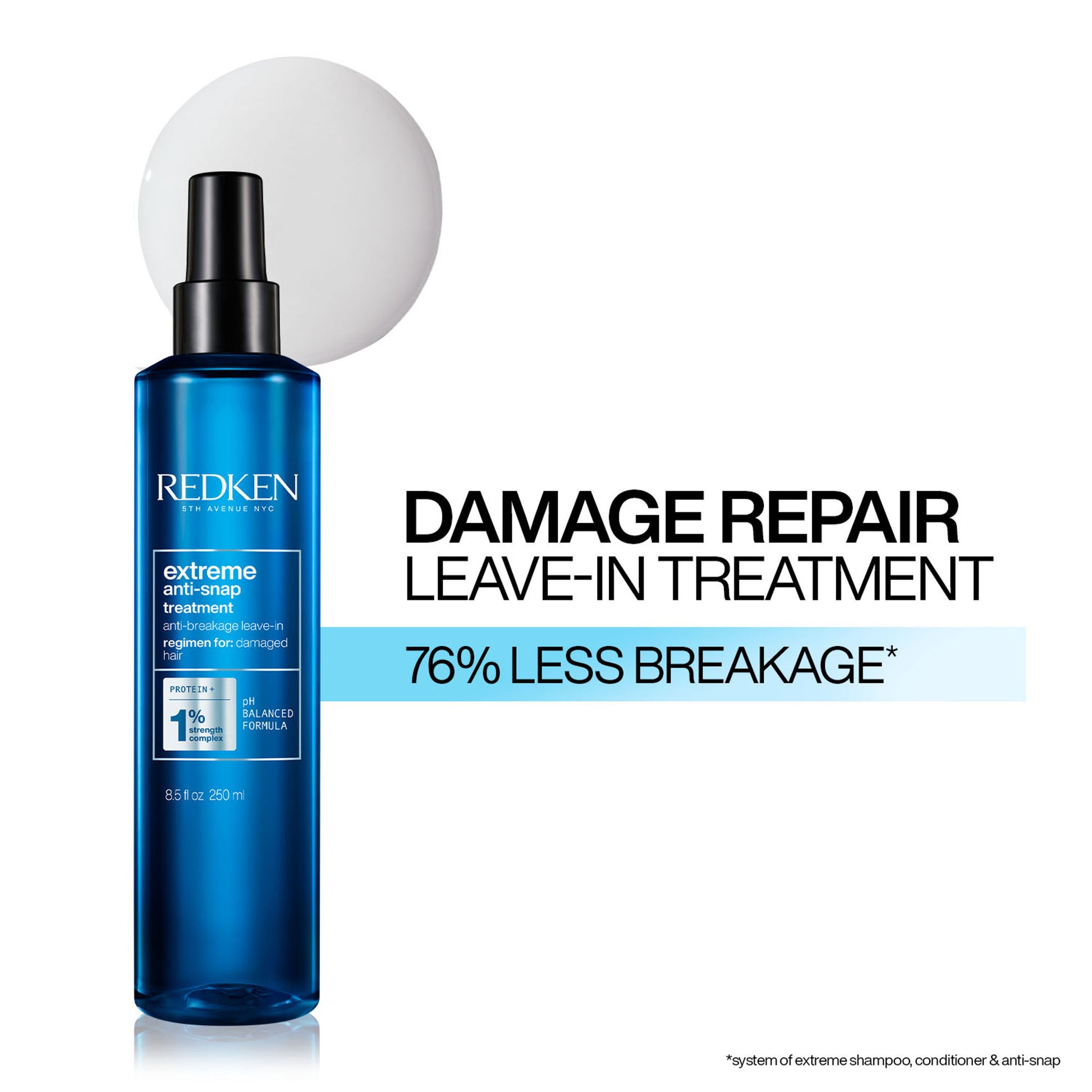 Redken Extreme Anti-Snap Anti-Breakage Leave-in Treatment With Protein