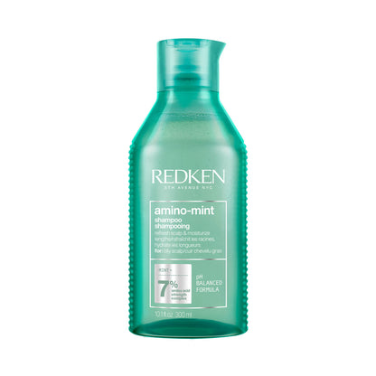Redken Amino Mint Shampoo With Amino Mint Complex For Sensitive & Oily Scalp