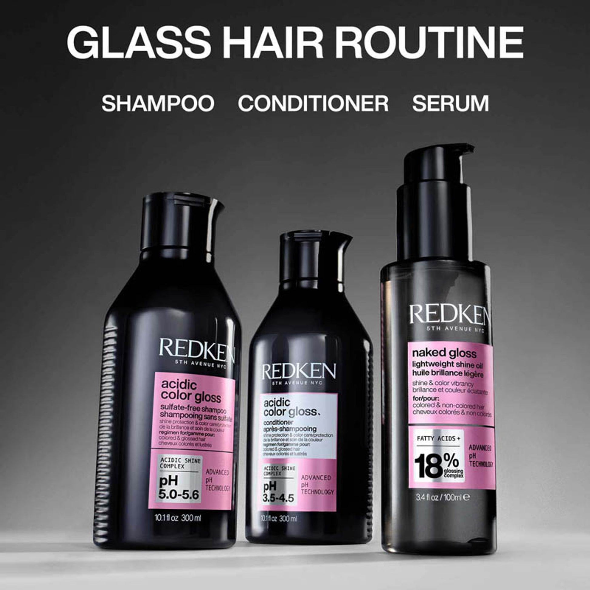 Redken Naked Gloss Lightweight Hair Serum. Adds Shine, Controls Frizz & Protects from Heat Damage