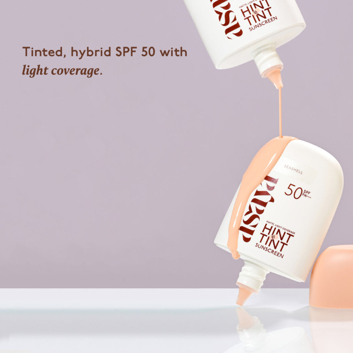 Asaya In-Vivo Tested Mineral Tinted Sunscreen SPF 50++++ Niacinamide Matte Finish Light Coverage