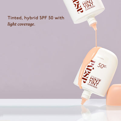 Asaya In-Vivo Tested Mineral Tinted Sunscreen SPF 50++++ Niacinamide Matte Finish Light Coverage