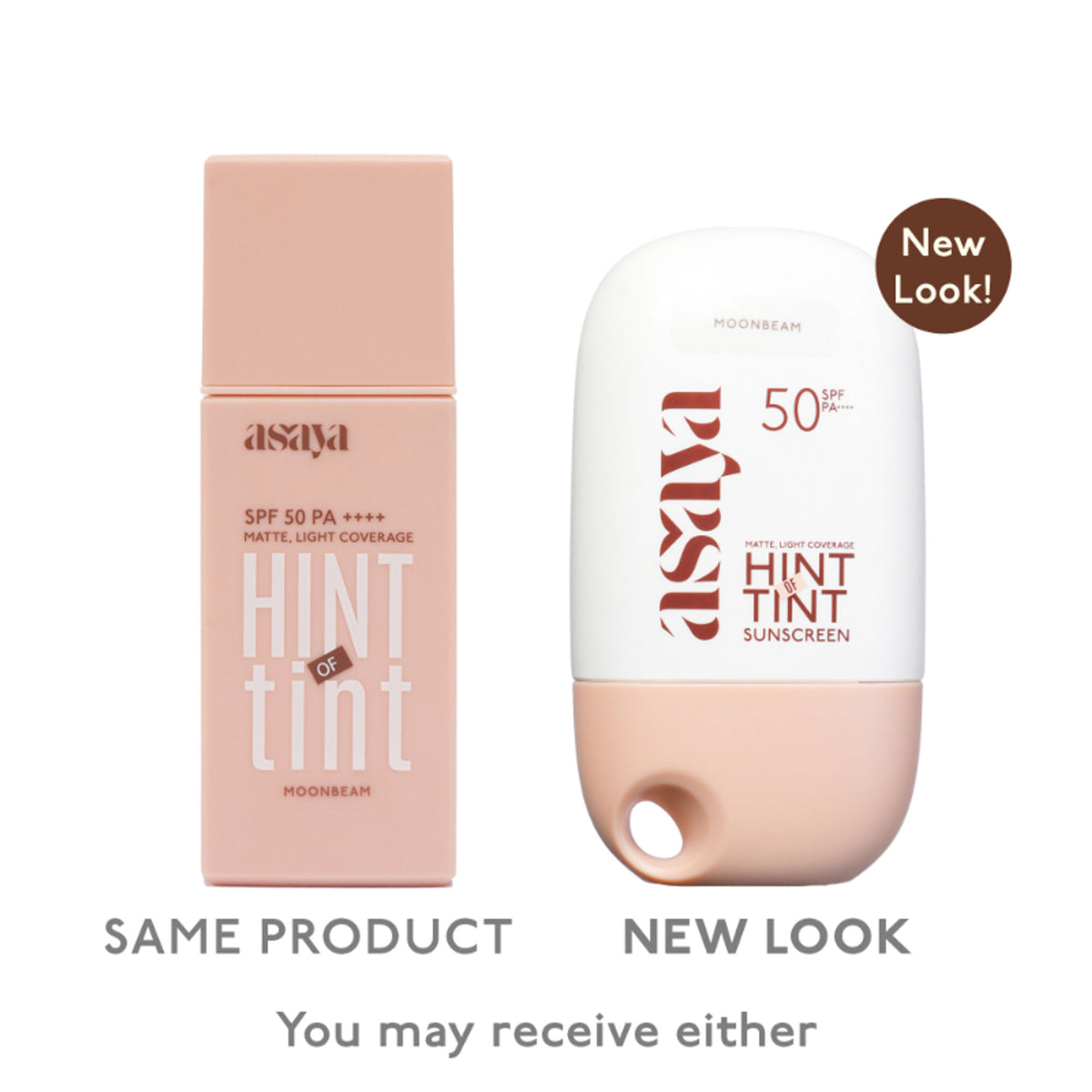 Asaya In-Vivo Tested Mineral Tinted Sunscreen SPF 50++++ Niacinamide Matte Finish Light Coverage