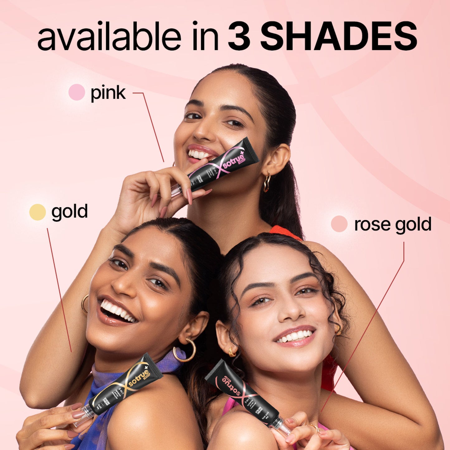 Sotrue Strobe Cream Primer + Moisturizer + Highlighter - Rose Gold