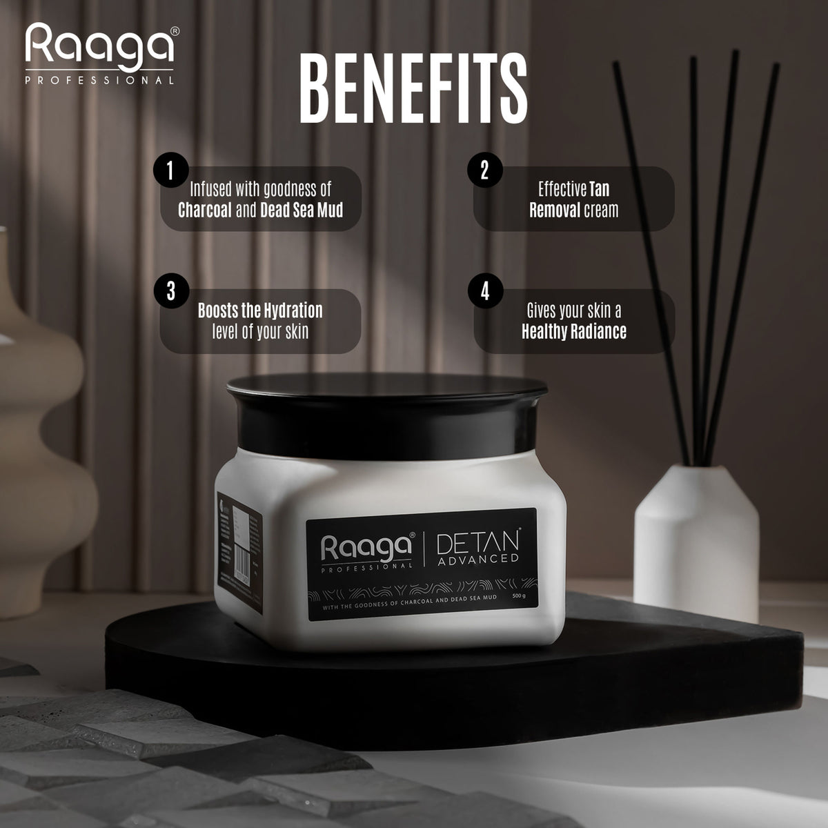 Raaga Professional Detan Advanced Cream for All type of Skin
