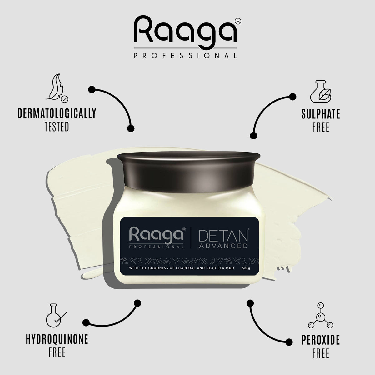 Raaga Professional Detan Advanced Cream for All type of Skin