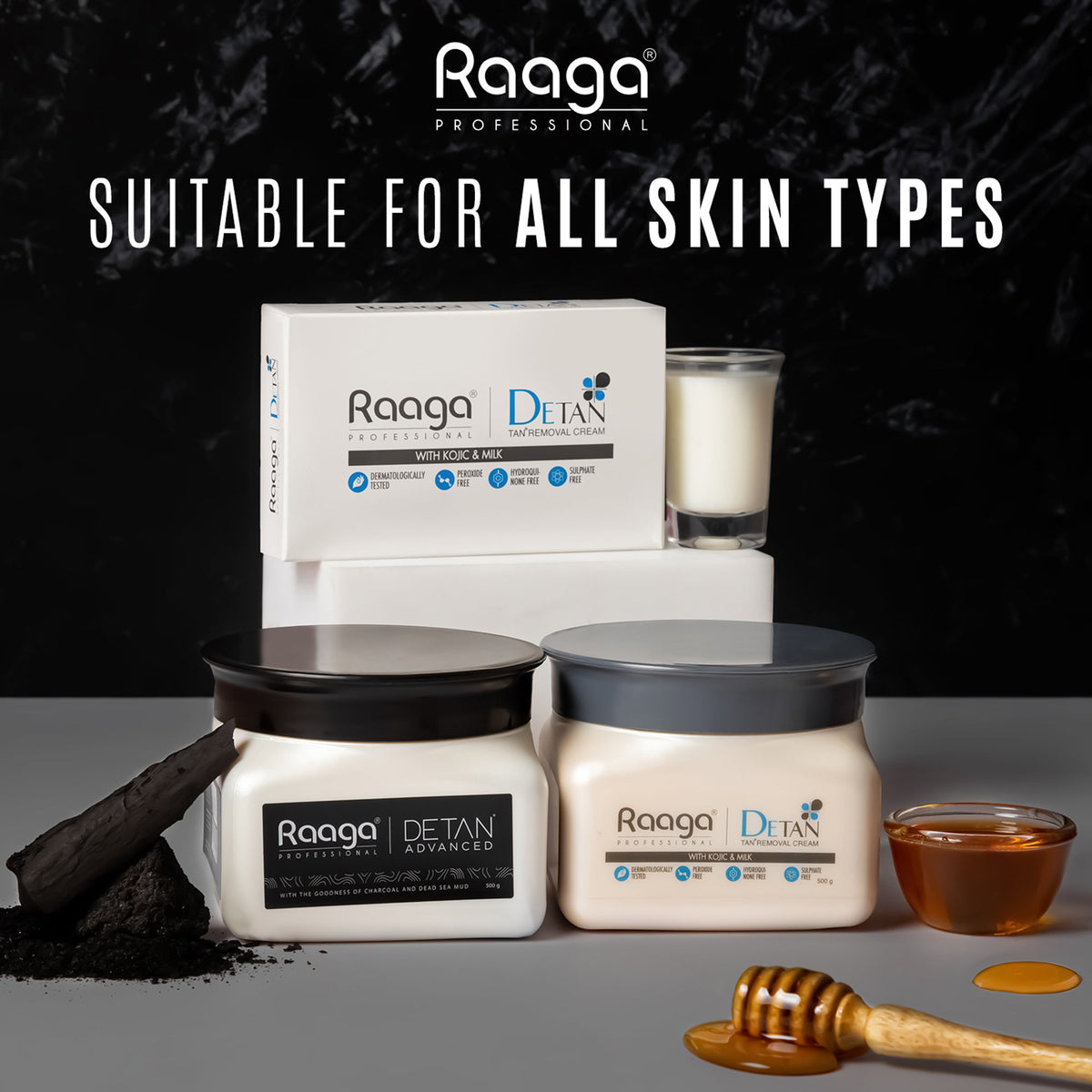 Raaga Professional Detan Advanced Cream for All type of Skin