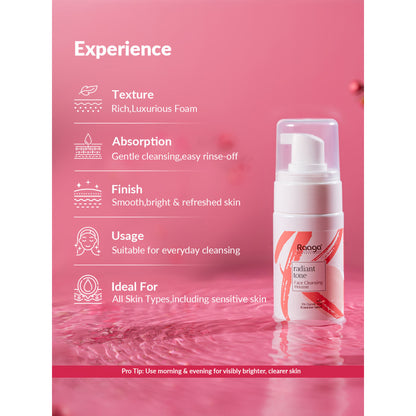 Raaga Professional Radiant Tone Face Cleansing Mousse