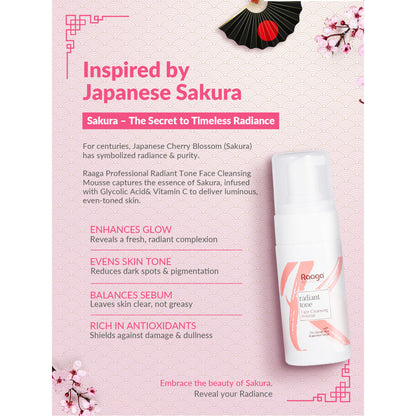Raaga Professional Radiant Tone Face Cleansing Mousse