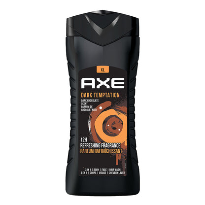 Axe Dark Temptation 3 In 1 Body, Face & Hair Wash For Men