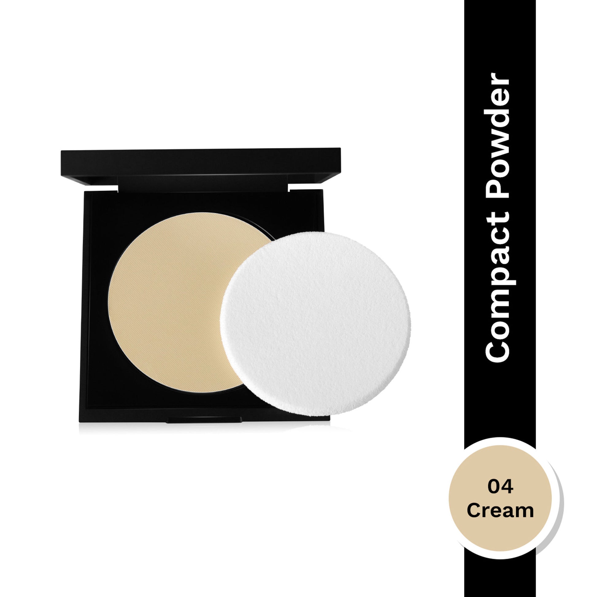 PAC Spotlight Compact Powder - Silky Smooth Texture, Blurs Imperfections & Absorbs Oil - 04 Cream