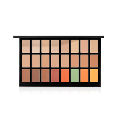 PAC Studio Concealer Vault Palette - All in One MUA Palette, Buildable Coverage for every Skin Tone
