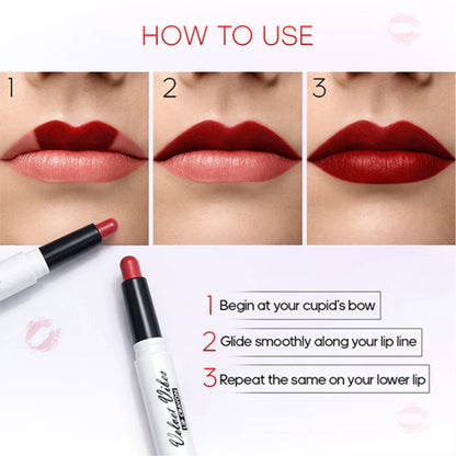 Recode Smudge-Proof And Waterproof Lip Crayon Set Of 8
