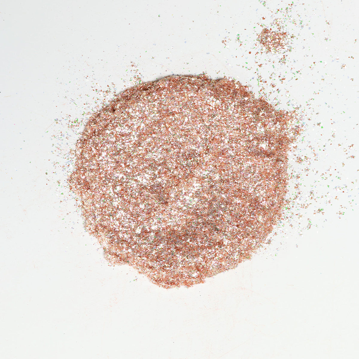 Daily Life Forever52 Stardust Loose Glitter in Celestial Blush, shimmering pink and gold cosmetic glitter for makeup and craft projects.