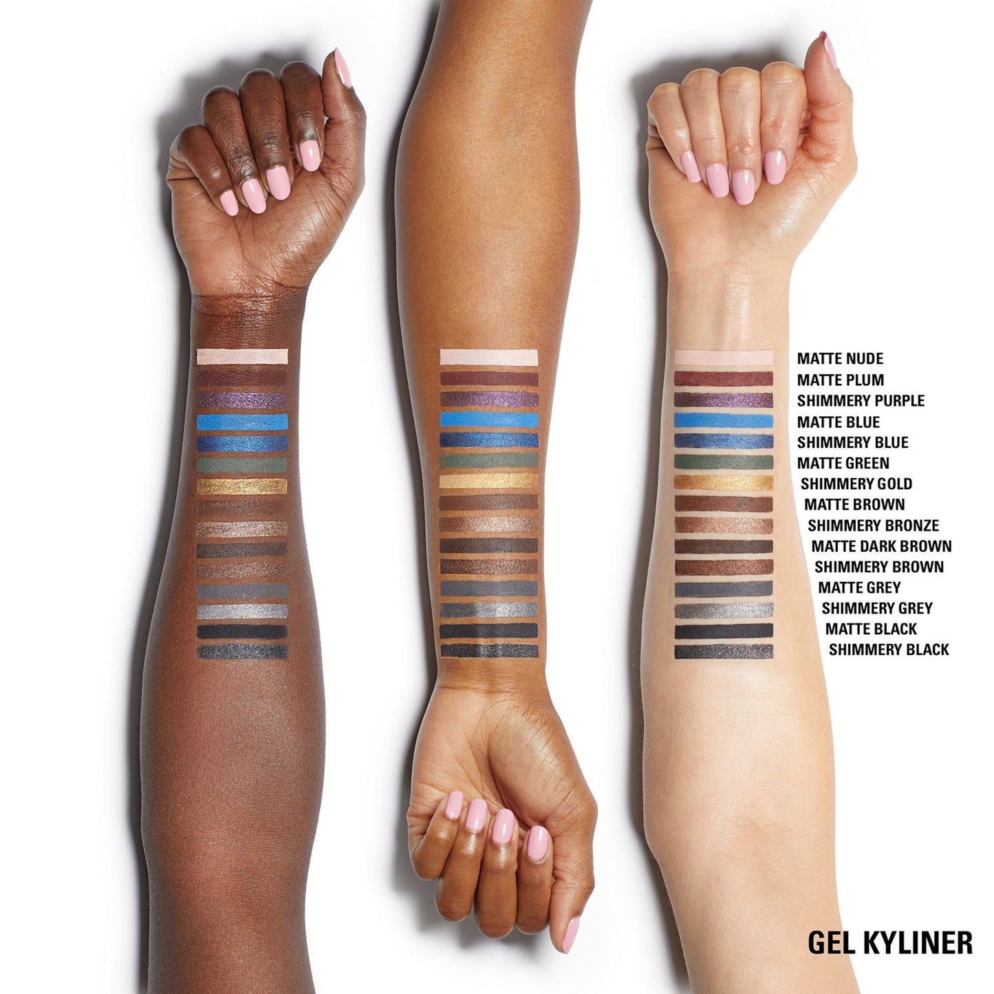 Kylie Cosmetics Gel Matte Eyeliner Pencil - Dark Brown 003