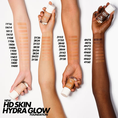 MAKE UP FOR EVER Hd Skin Hydra Glow Foundation - 1n06 - Porcelain