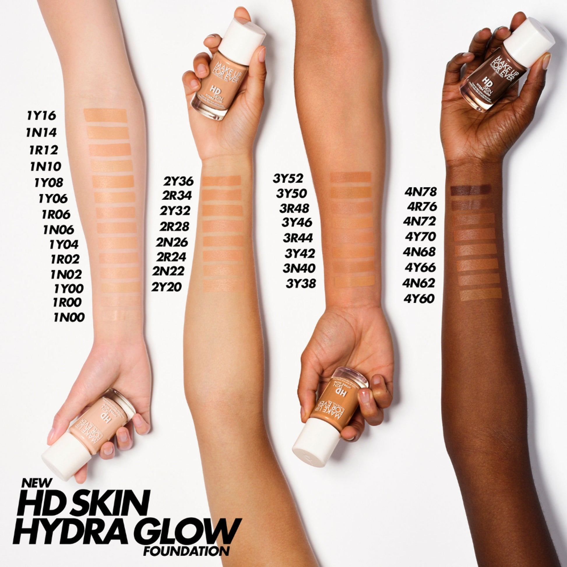 MAKE UP FOR EVER Hd Skin Hydra Glow Foundation - 2n26 - Sand