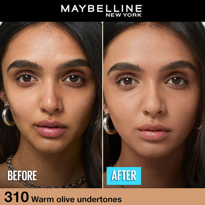 Maybelline New York Fit Me Matte+Poreless 16H Oil Control Foundation with SPF 22 - 115 Ivory - 310 Sun Beige