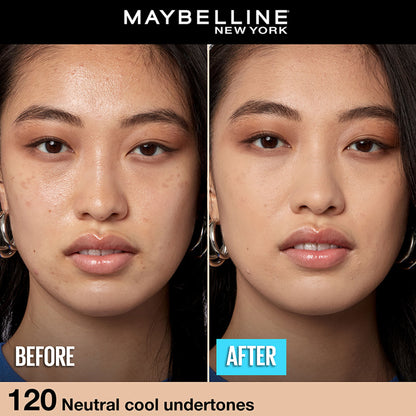Maybelline New York Fit Me Matte+Poreless 16H Oil Control Foundation with SPF 22 - 115 Ivory - Classic Ivory