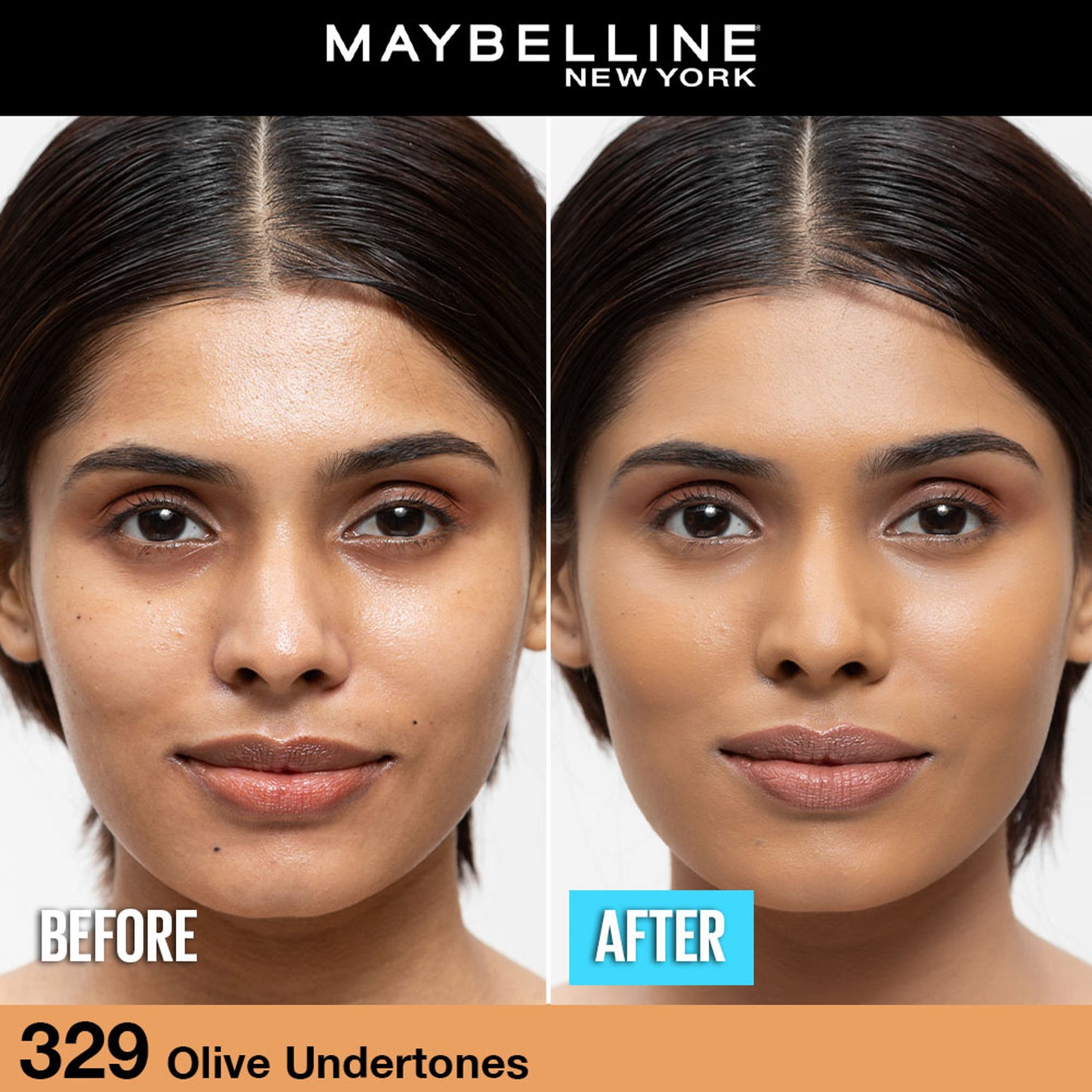 Maybelline New York Fit Me Matte+Poreless 16H Oil Control Foundation with SPF 22 - 115 Ivory - 329