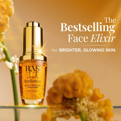 RAS Luxury Oils 24K Gold Radiance Beauty Boosting Face Elixir