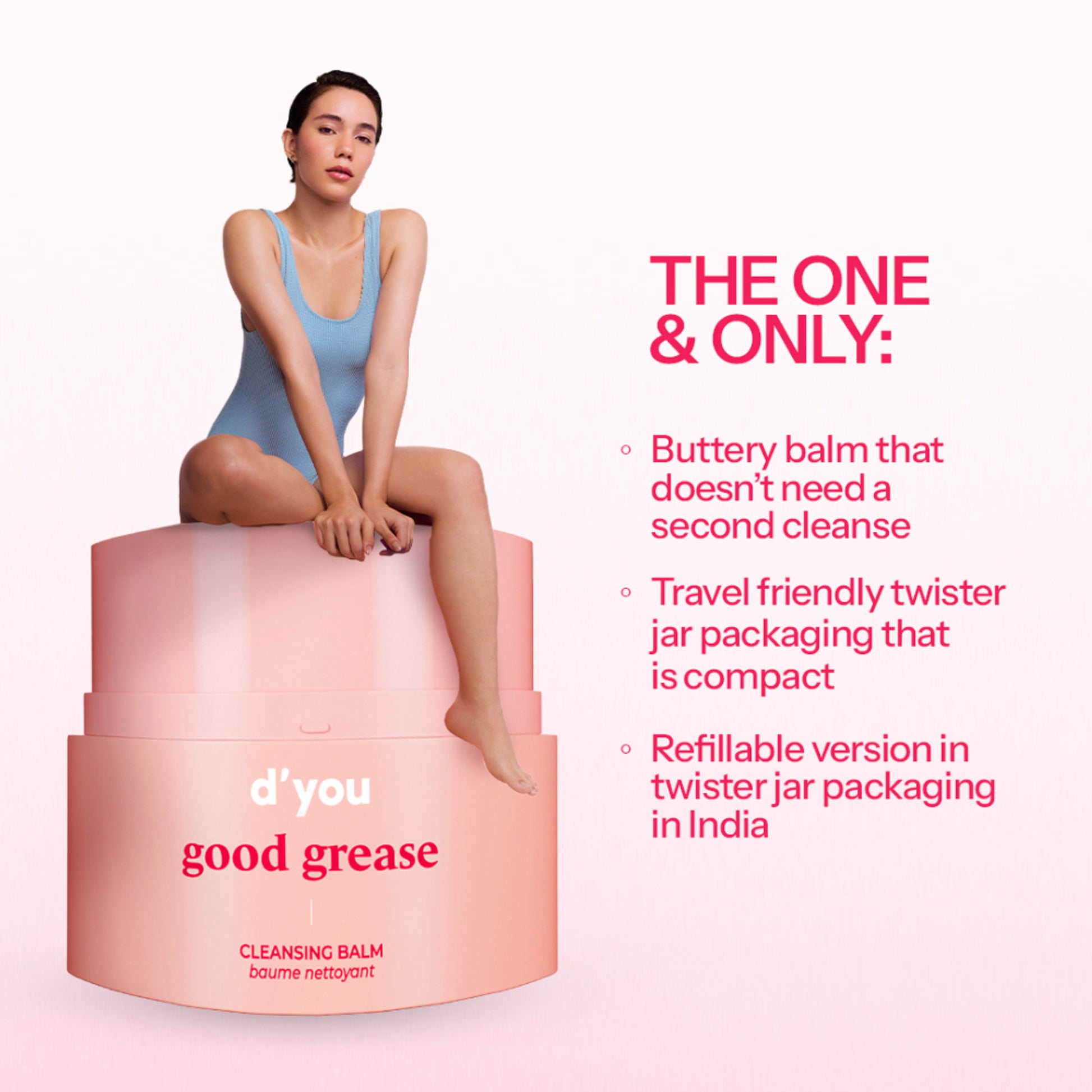 d'you Good Grease Twist Easy Cleansing Balm