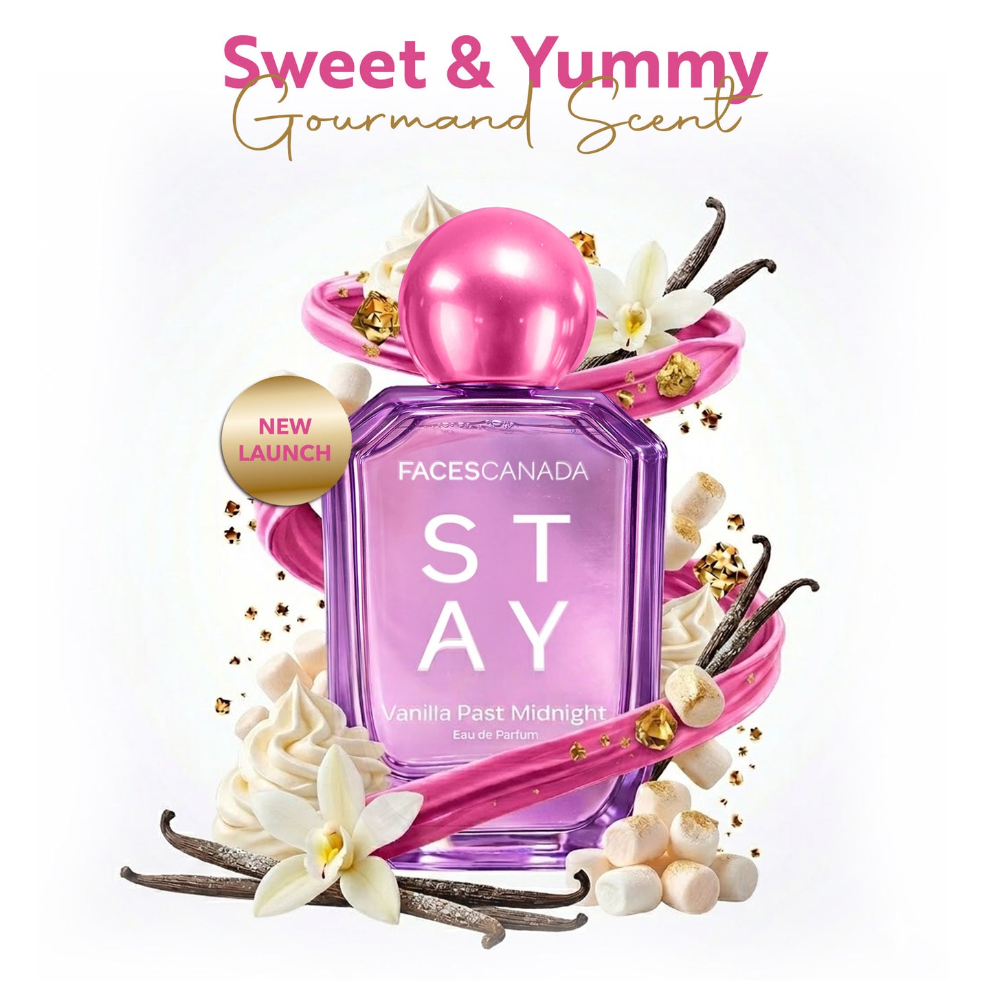 Faces Canada Stay Vanilla Past Midnight Eau De Parfum for Women