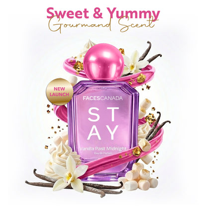 Faces Canada Stay Vanilla Past Midnight Eau De Parfum for Women