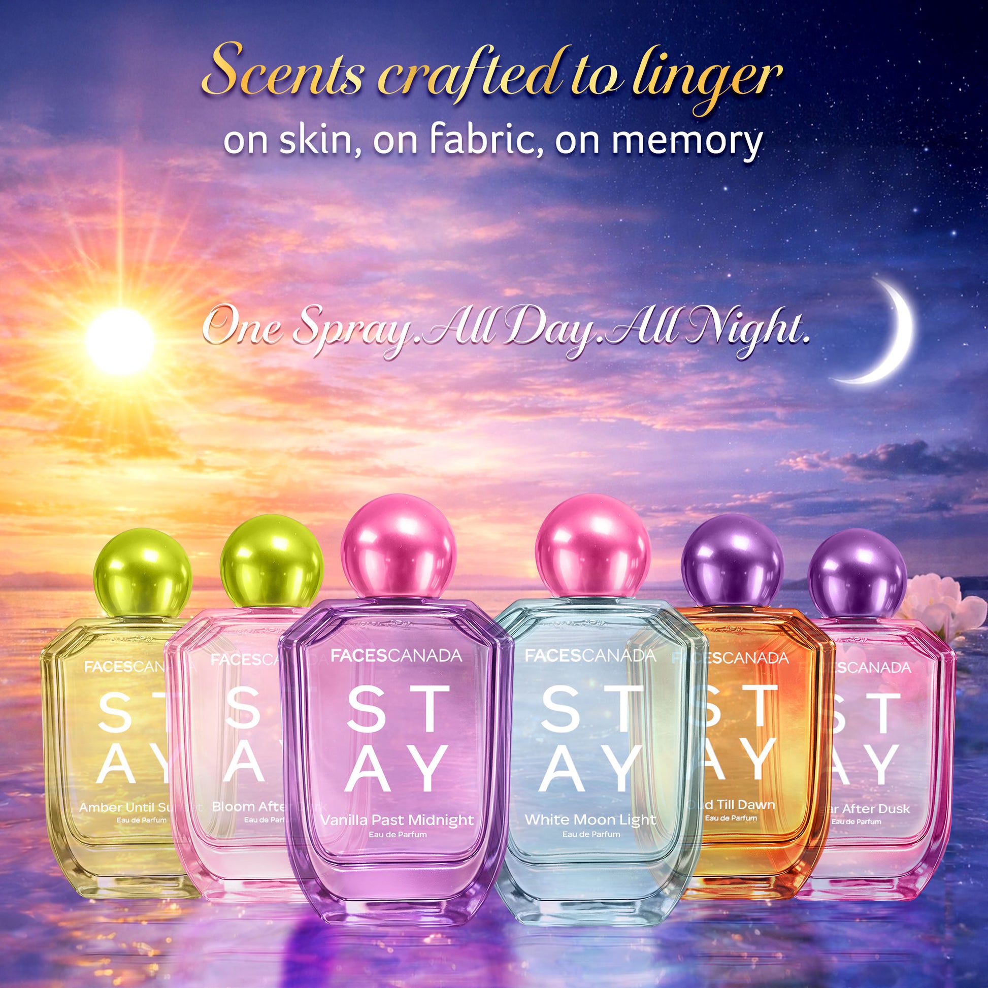 Faces Canada Stay Vanilla Past Midnight Eau De Parfum for Women