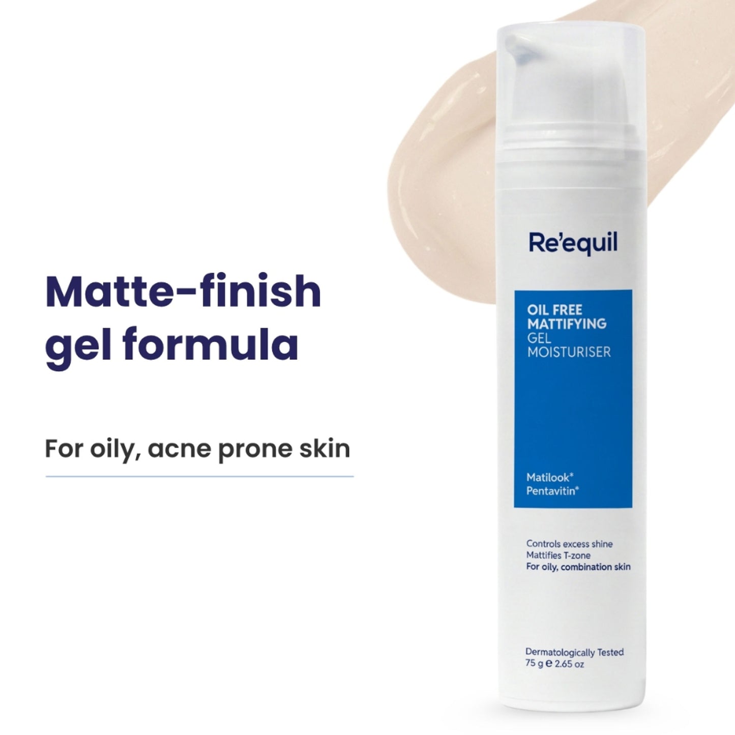 Re'equil Oil Free Mattifying Moisturising Gel
