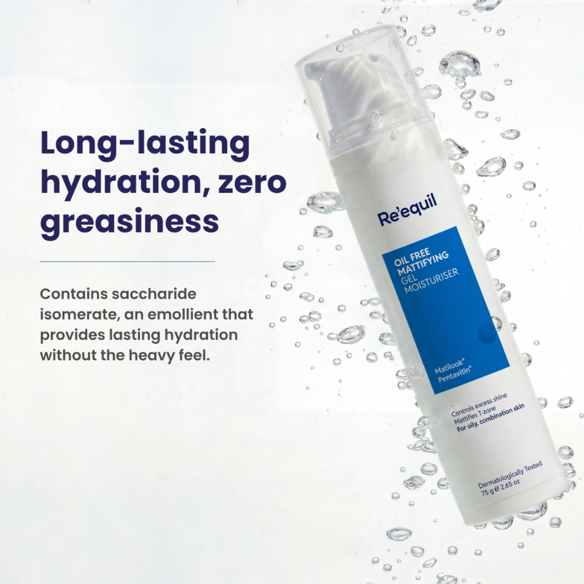 Re'equil Oil Free Mattifying Moisturising Gel