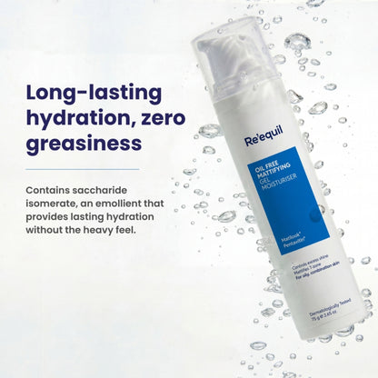 Re'equil Oil Free Mattifying Moisturising Gel