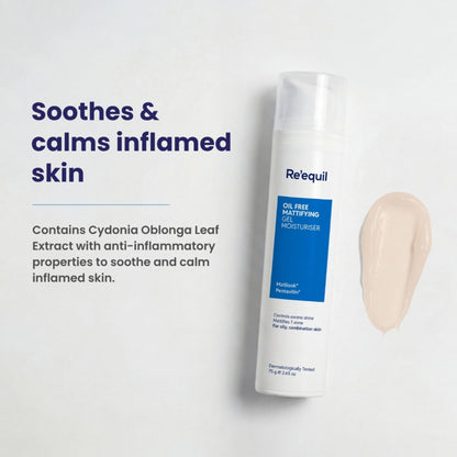 Re'equil Oil Free Mattifying Moisturising Gel
