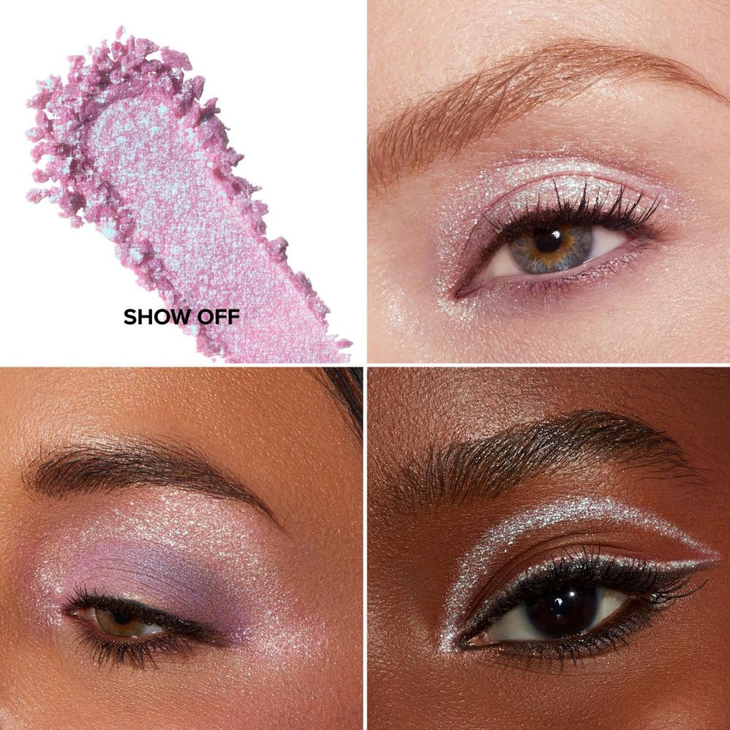 Too Faced Disco Crush High Shine Multi - Use Eye Shadow & Highlighter - Show Off