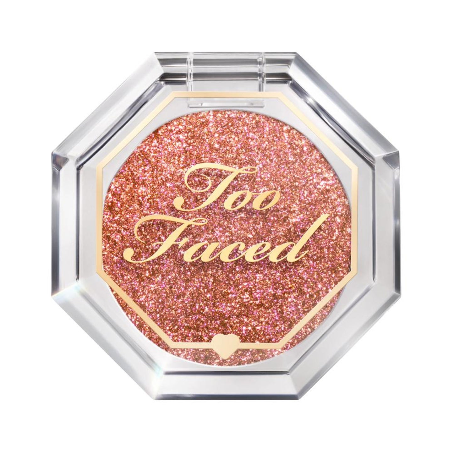 Too Faced Disco Crush High Shine Multi - Use Eye Shadow & Highlighter - Heart Eyes