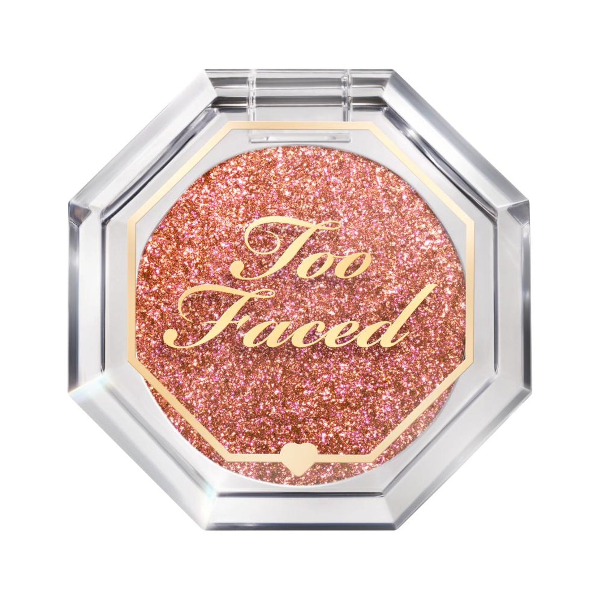 Too Faced Disco Crush High Shine Multi - Use Eye Shadow & Highlighter - Heart Eyes