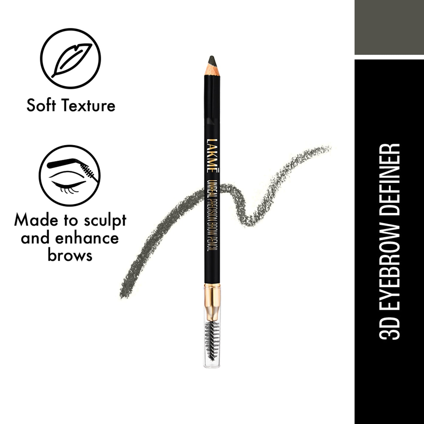 Lakme Absolute 3D Eye Brow Definer - Espresso