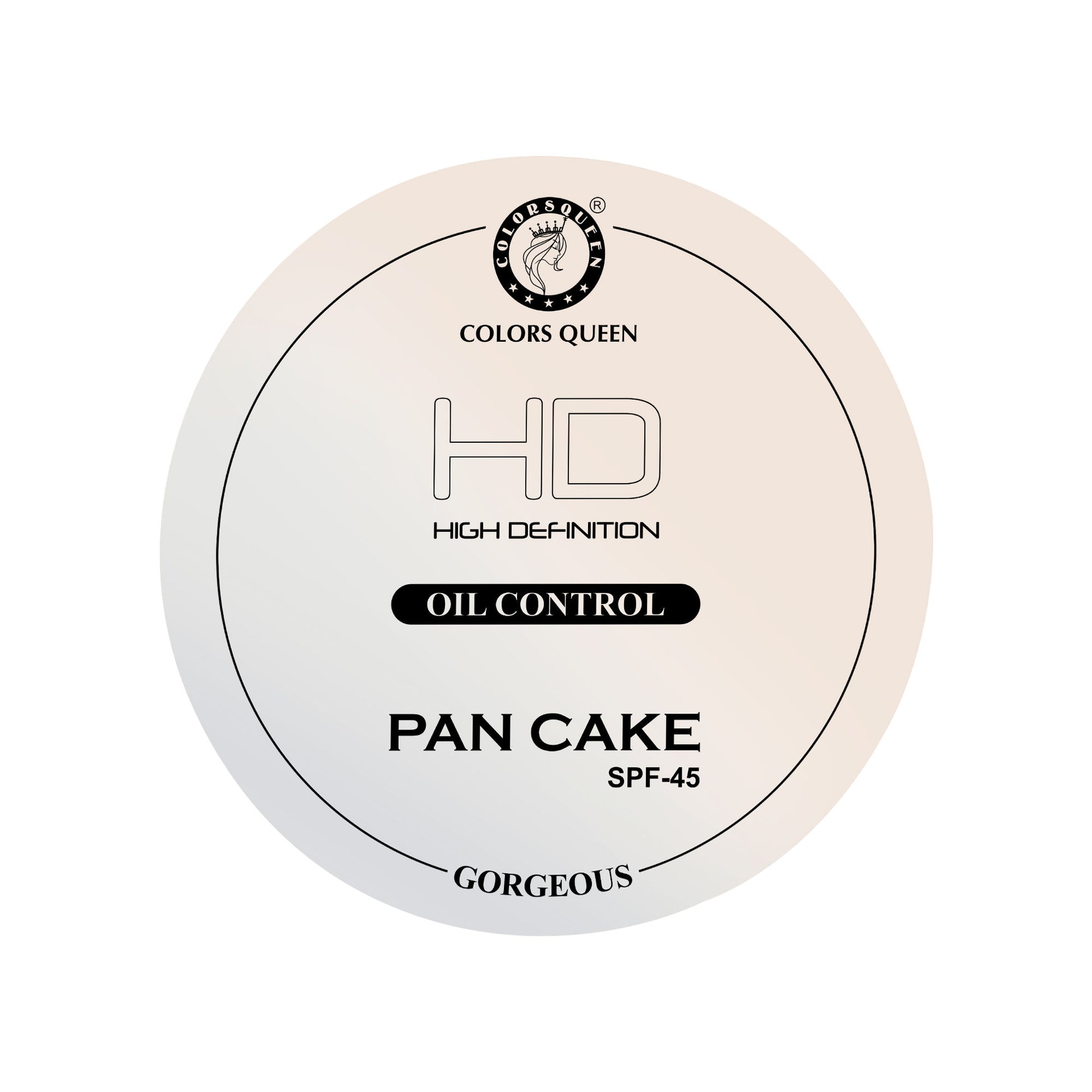 Colors Queen Hd Oil Control Pan Cake Compact Powder - 4