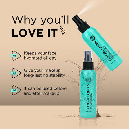 Colors Queen Time Locker Natural Makeup Fixer Spray
