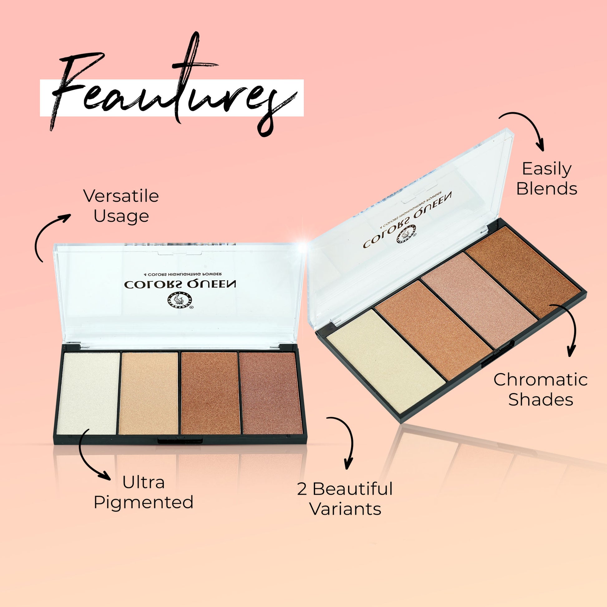 Colors Queen Four Colors Highlighting Powder - Shade 01