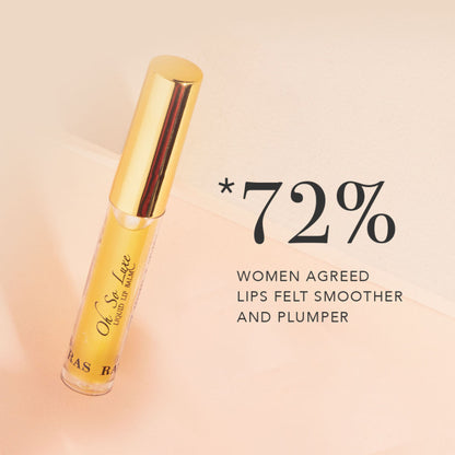 RAS Luxury Oils Oh So Luxe Liquid Lip Balm - Pale Yellow