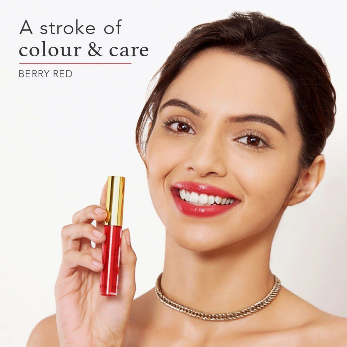 Ras Luxury Oils Oh So Luxe Lip & Cheek Tint Balm with Vitamin E, Shea Butter - Berry Red
