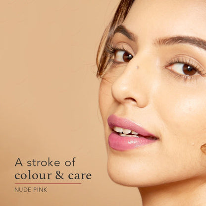 Ras Luxury Oils Oh So Luxe Lip & Cheek Tint Balm with Vitamin E, Shea Butter - Nude Pink