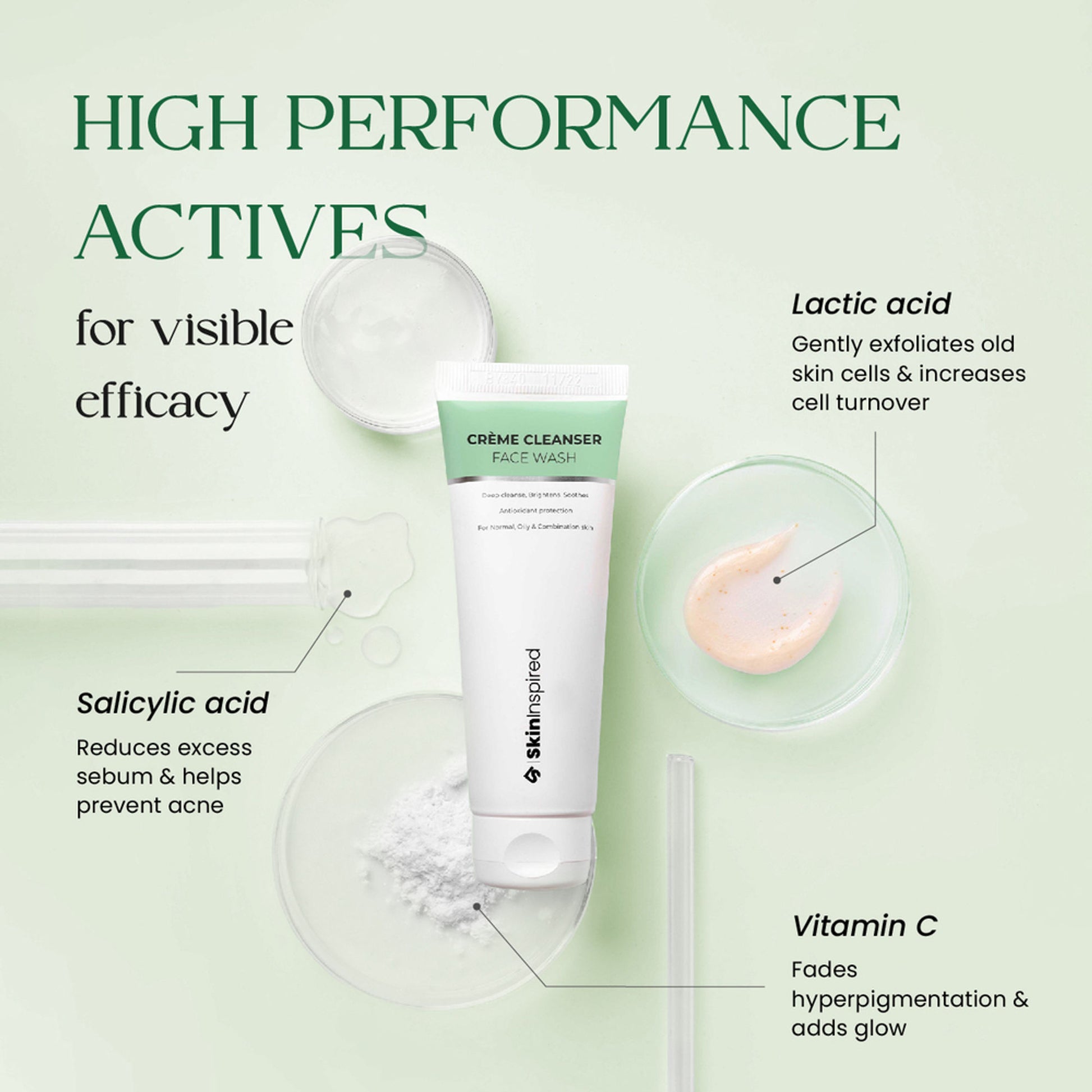SkinInspired Creme Cleanser Facewash