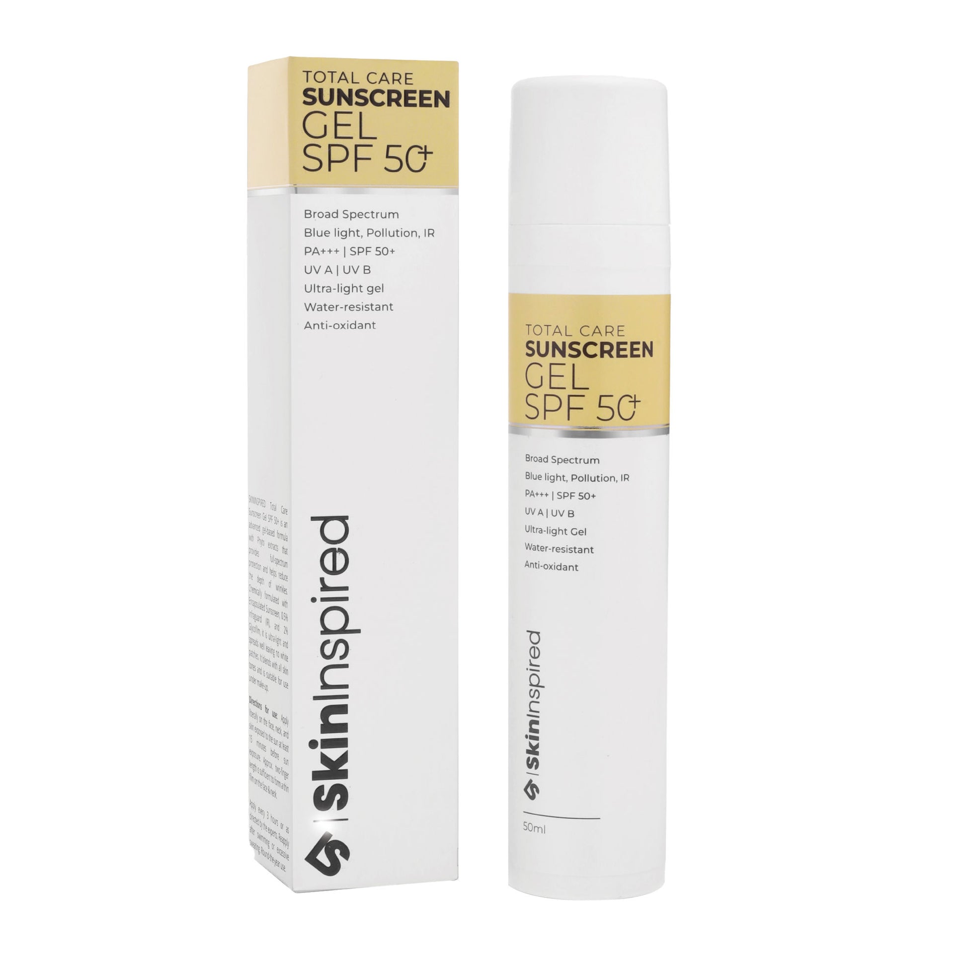 SkinInspired Total Care Sunscreen Gel With SPF 50+ PA+++