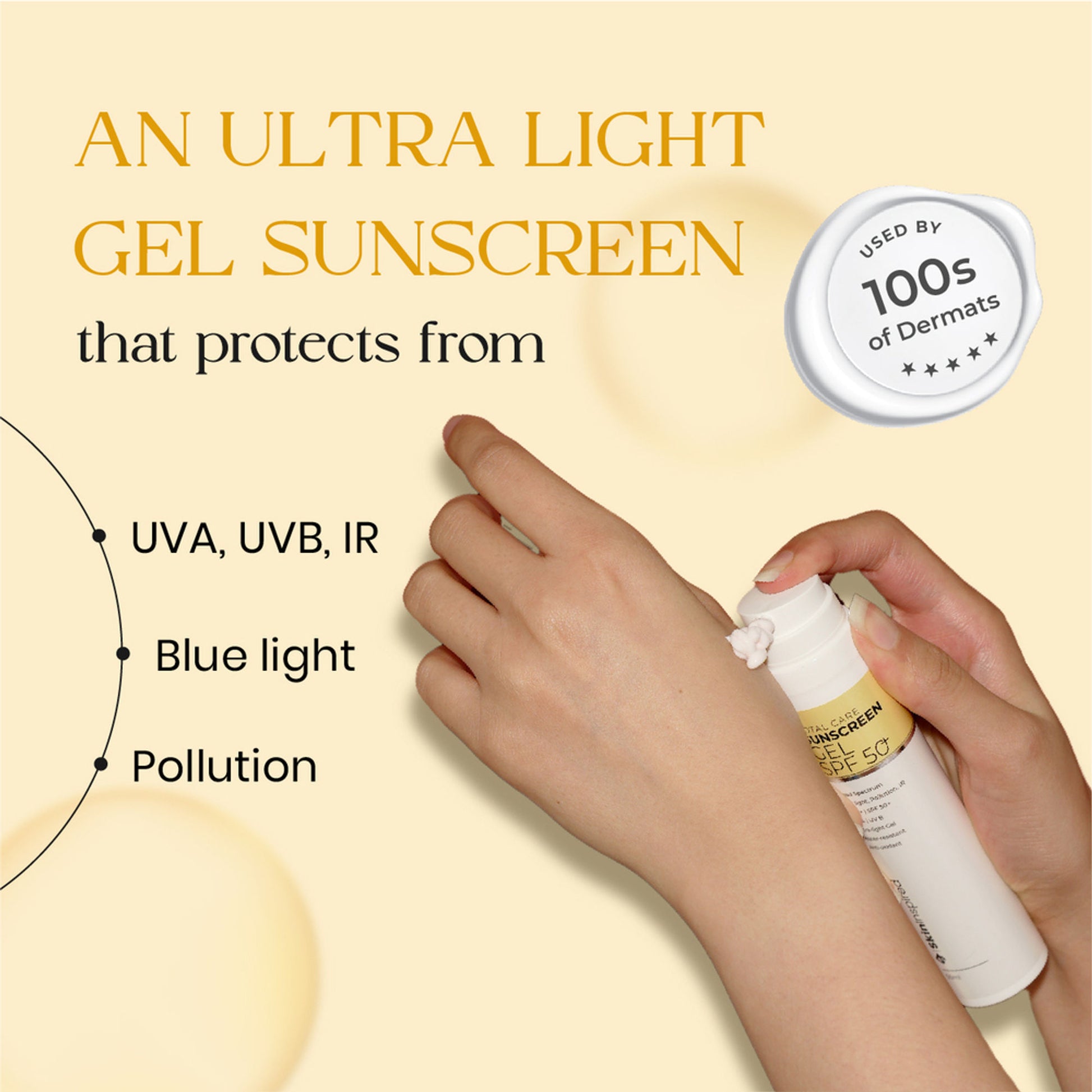 SkinInspired Total Care Sunscreen Gel With SPF 50+ PA+++
