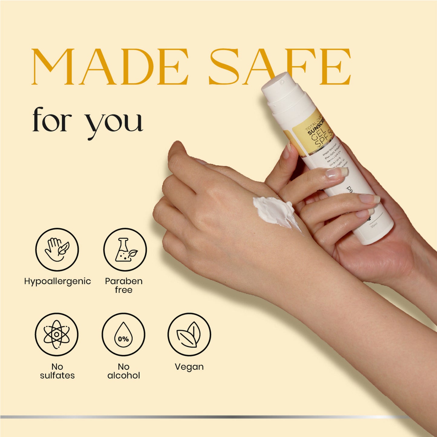 SkinInspired Total Care Sunscreen Gel With SPF 50+ PA+++