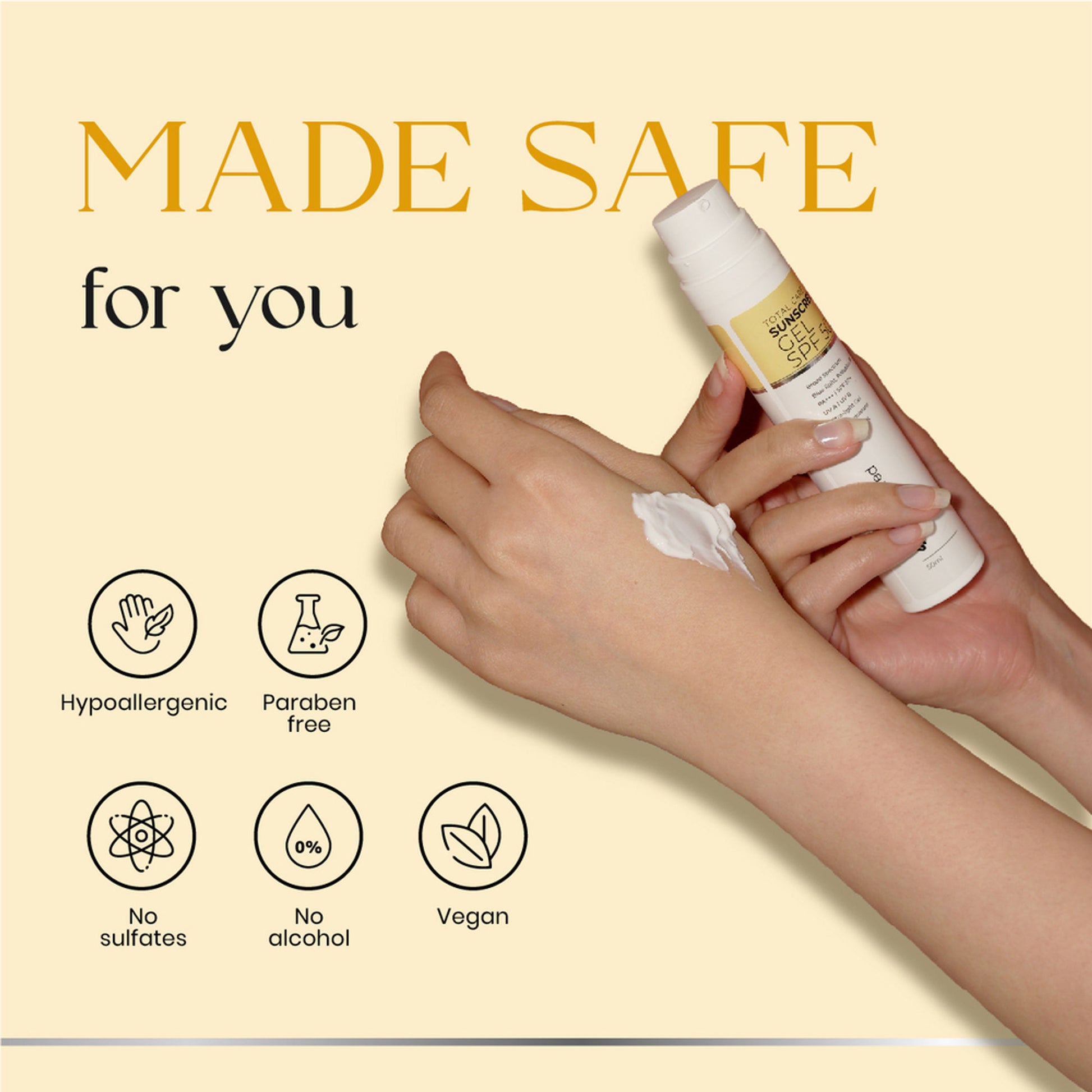 SkinInspired Total Care Sunscreen Gel With SPF 50+ PA+++