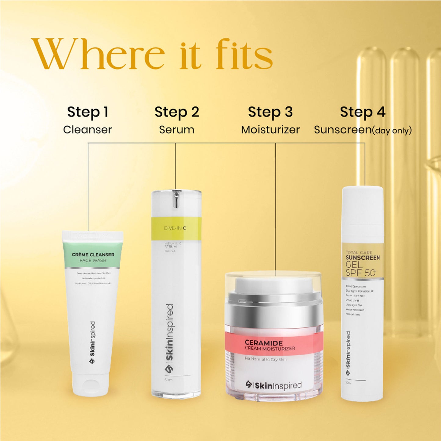 SkinInspired Total Care Sunscreen Gel With SPF 50+ PA+++