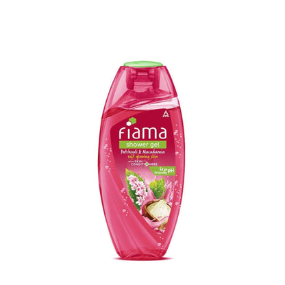 Fiama Shower Gel Patchouli & Macadamia, Body Wash for Hydrating & Soft Glowing Skin
